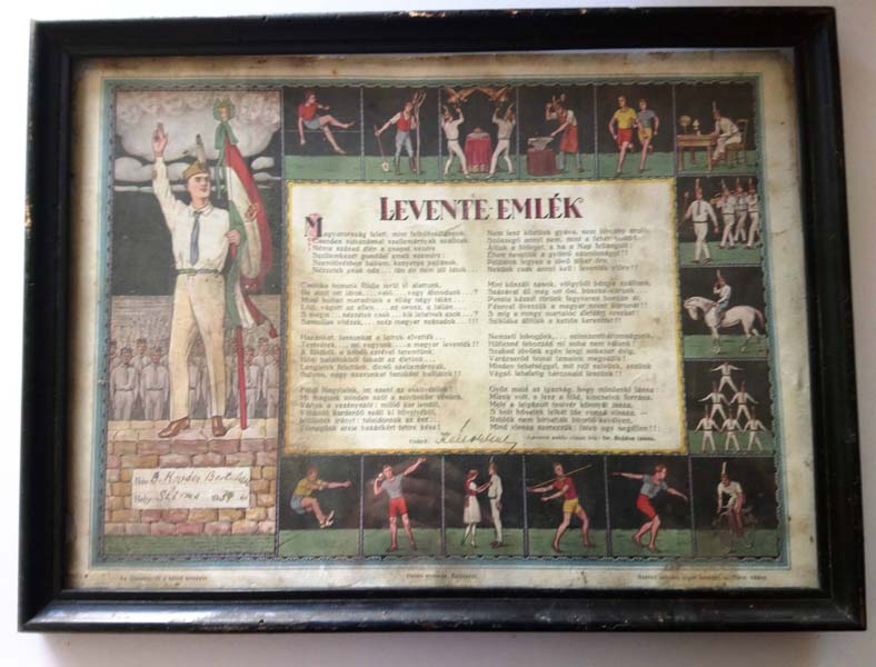 Levente Emléklap